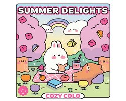Cozy Coloring- Cozy Colo: Summer Delights