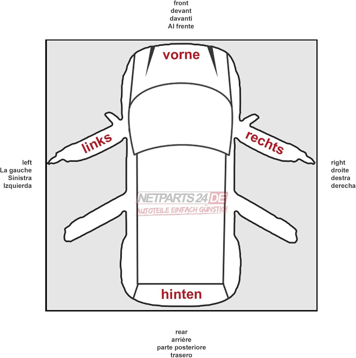 Koplamp halogeen voor past Opel Corsa D 01/2011 - Linkerlamp