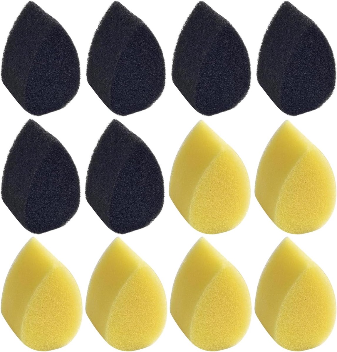 12 Stuks Geschilderde Spons, Make -Up Tools, Body Schildertools, Doe -Het -Zelf -Artikelen.