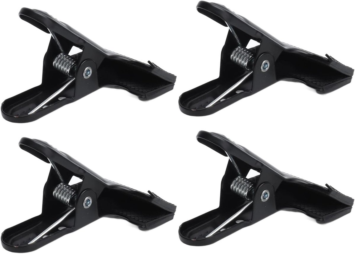 4 Stks Houtbewerking EEN Clip Heavy Duty Anti Slip Metalen Brede Mond Lente Klemmen voor Fotografie Achtergronden