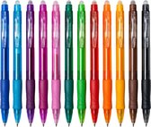 PrimeAmbition Uitwisbare Pennen 12 Stuks - Uitgumbare Pennen - Gumpen - Gelpennen 0.7mm