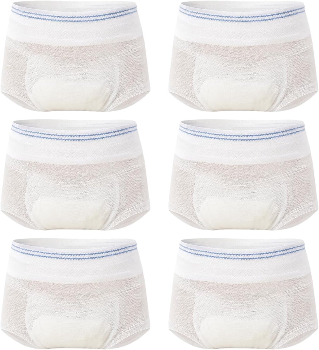 6 stuks wegwerpbroekjes na de geboorte, postpartum slipjes