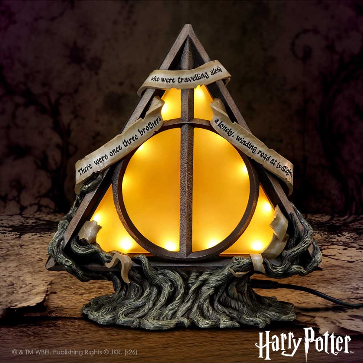 Harry Potter - Deathly Hallows - USB Lamp (Nemesis Now) thumbnail 5