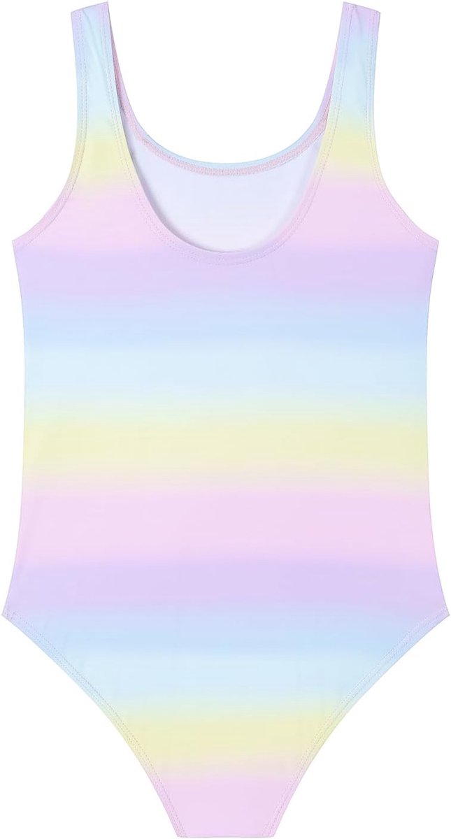 Badpak voor meisjes, comfort, eendelige badmode, elastisch, sneldrogend, badpak voor meisjes