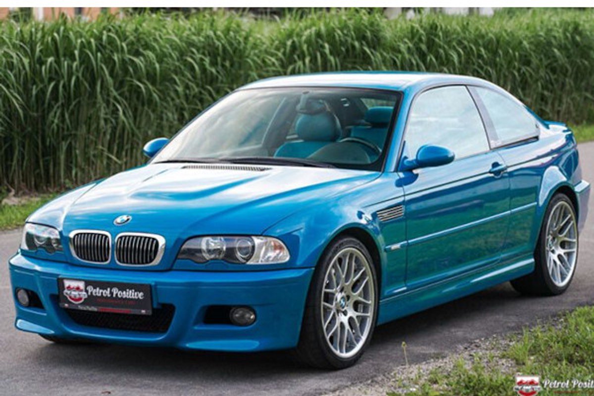BMW M3 coupe (E46) 2000 Blauw Modelauto 1/43 Solido