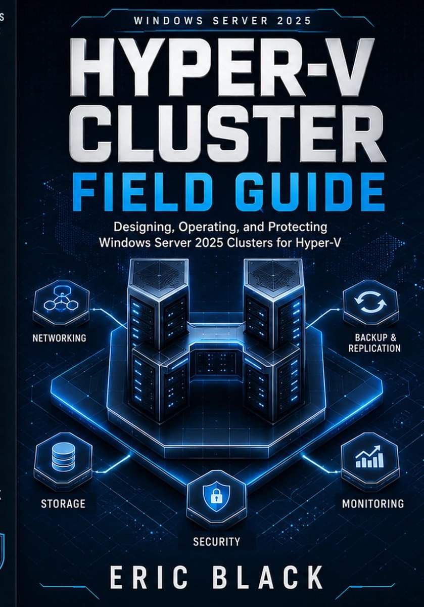 Hyper-V cluster gids - ontwerpen, beheren en beschermen - Windows Server 2025 clusters - optimale prestaties - ShopVlot