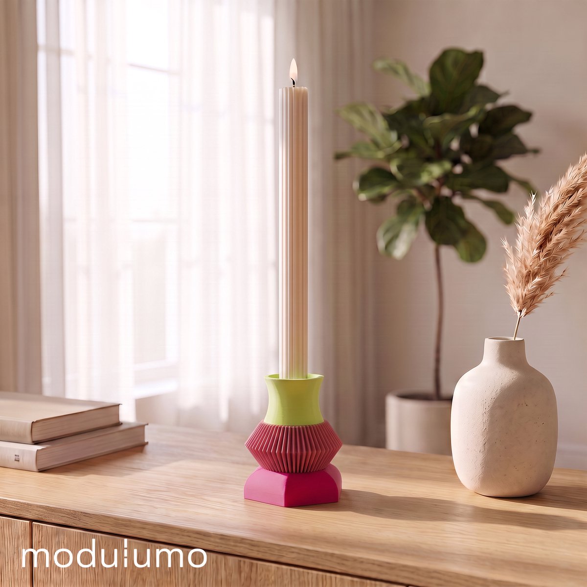 BONT Modulumo Botanic Blush - Modulaire kandelaar - 3 modules