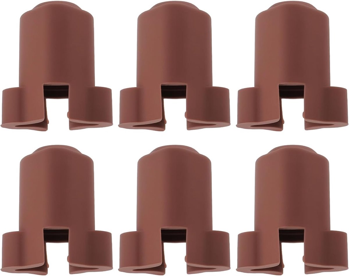 Silicone cover hotend sleeve 6pcs - hoge temperatuur weerstand - bescherming verwarmblok - verlengt levensduur - ShopVlot