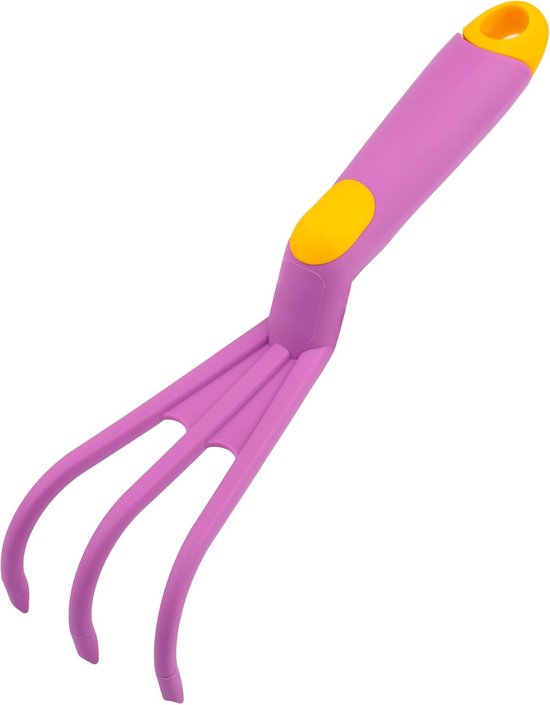Dailygoods- Tuingereedschapsset voor kinderen - 3-delig - Handvork/klauwen/smalle schep - Sterk polypropyleen - Precisie gereedschap - Voor jonge tuiniers - Kindertuingereedschap van Dailygoods — afbeelding 3