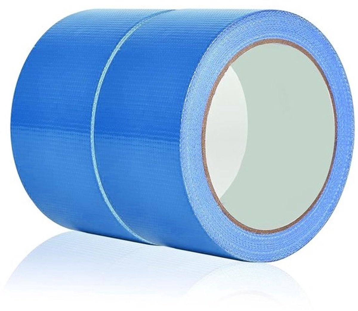 Gekleurde gaffertape 50 mm x 20 m - sterke plakband voor herstellingen, industrieel gebruik en creatieve projecten (blauw)
