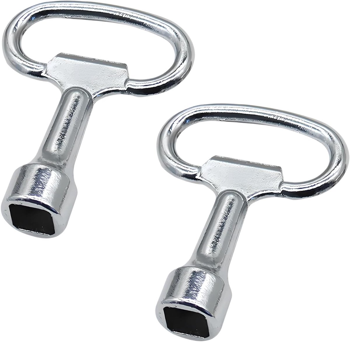 2 pcs square wrench, square wrench 8mm, 4 edge wrench, heating key, square wrench heating, key heating vent, radiator - ShopVlot
