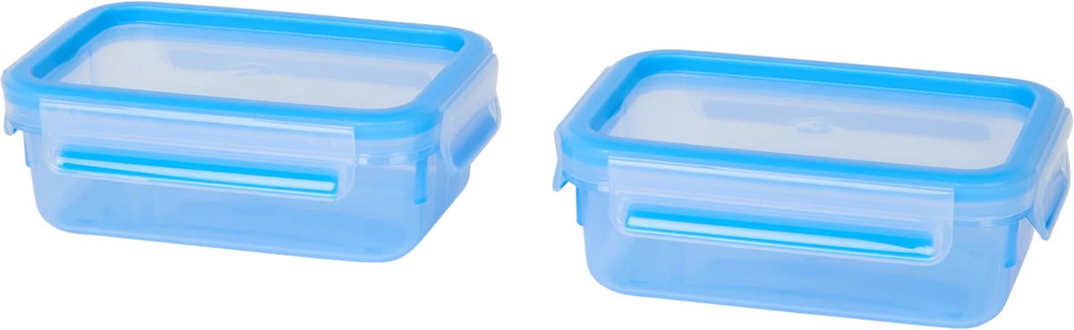 Tefal Masterseal Essential vershoudbakjes set 2-delig, 2 x 0.55L