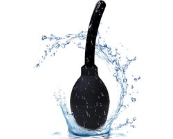 Herbruikbare 310ML Douche Enema Kit van Siliconen - Effectieve Oplossing voor Obstipatie en Darmreiniging voor Mannen en Vrouwen - Zwart