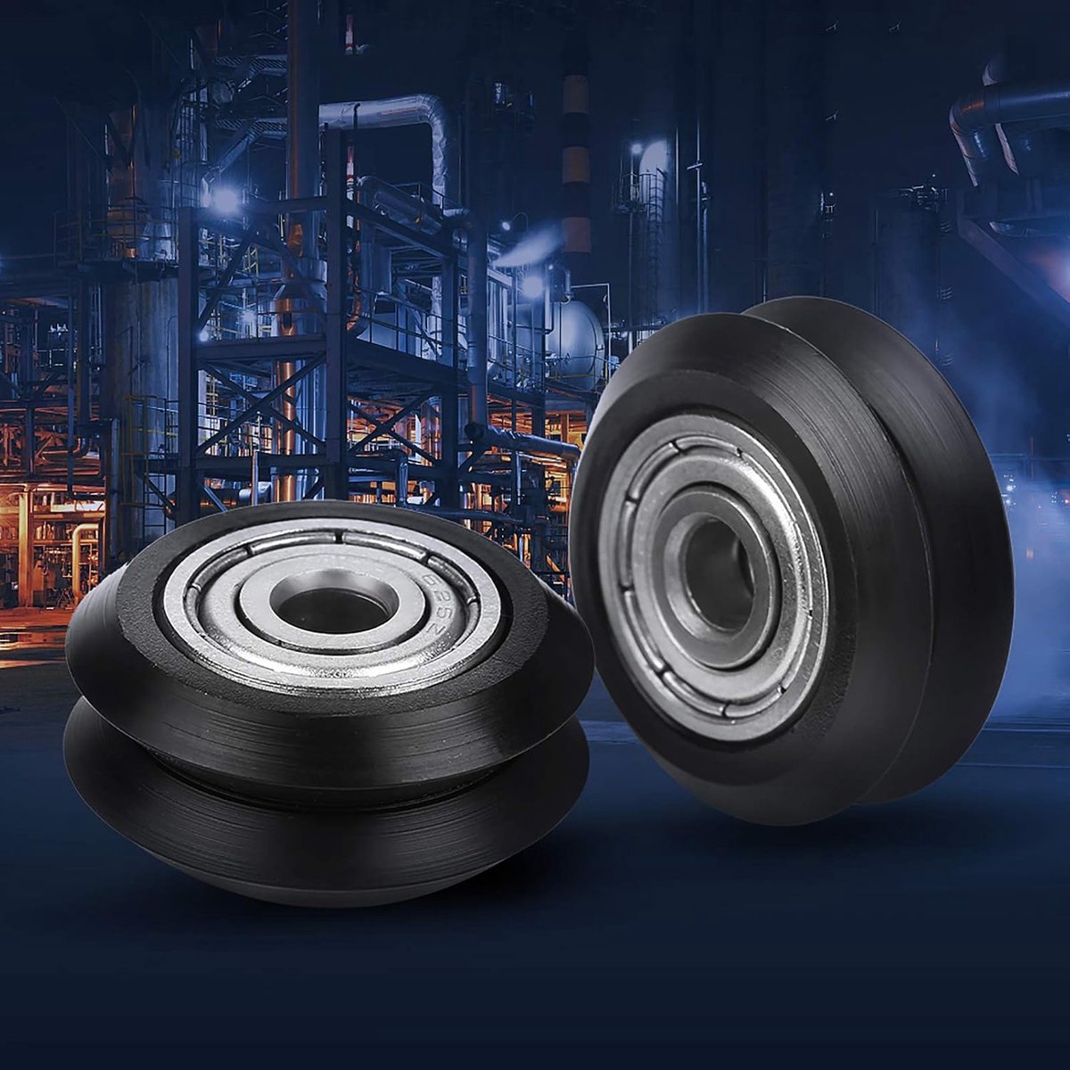 Cocoarm V Bearings, 20 Pcs V-Grooved Wheels with Bearing, High Quality POM Material for 3D Printers and CNC Machines - ShopVlot