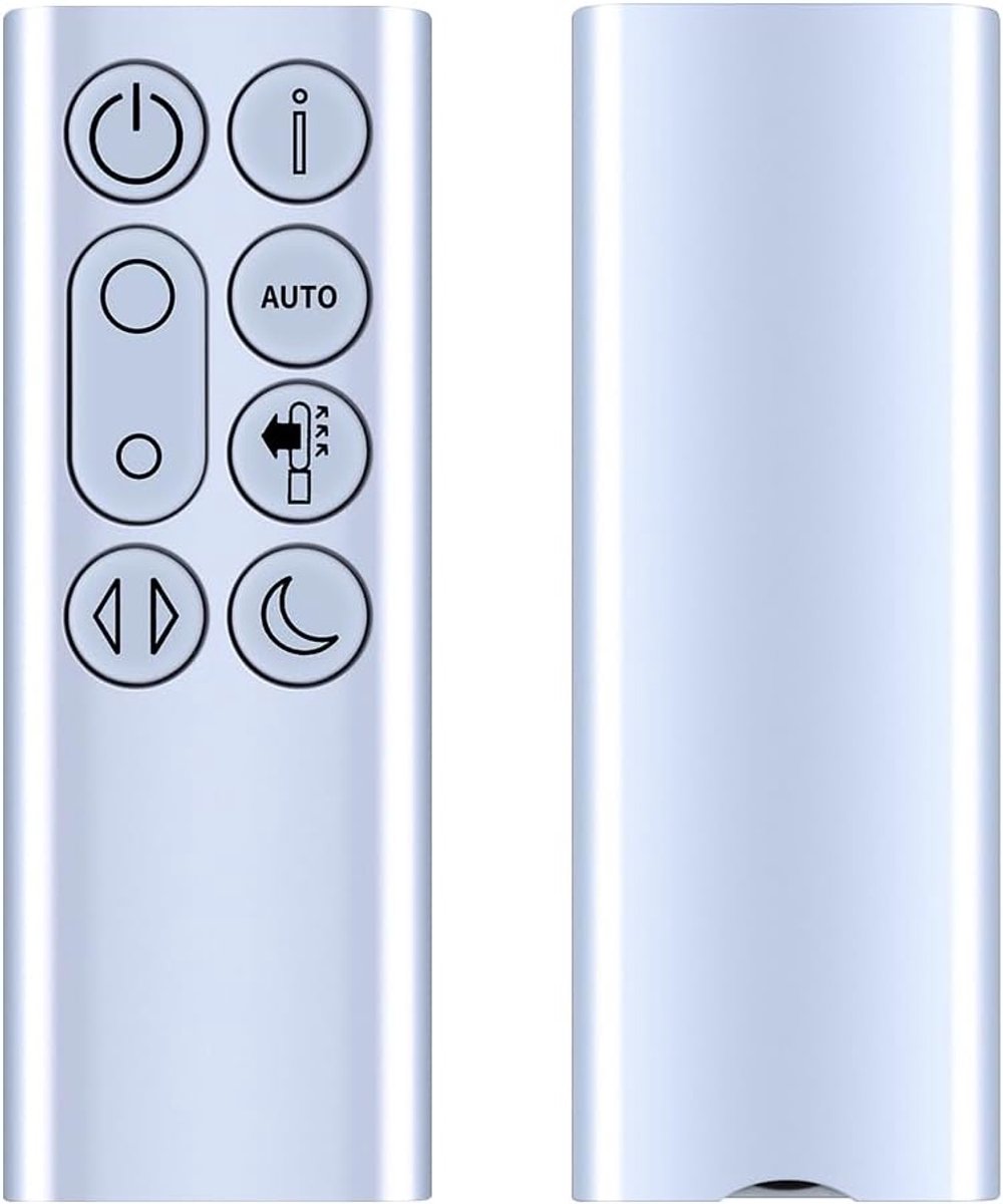 Afstandsbediening geschikt voor Dyson TP04 TP06 TP07 TP09 TP7A DP04 Pure Purifier Cool - zilveren afstandsbediening