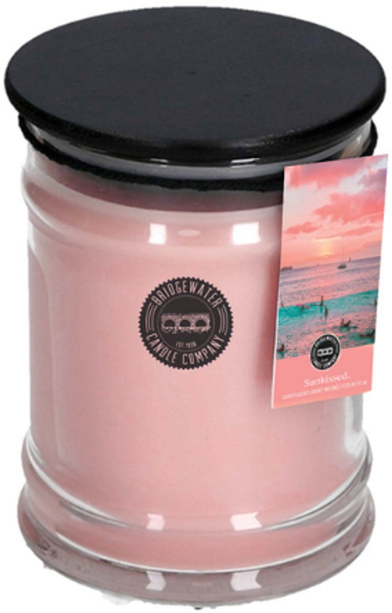 Bridgewater Candles Bridgewater Geurkaars Sunkissed - Large jar Roze