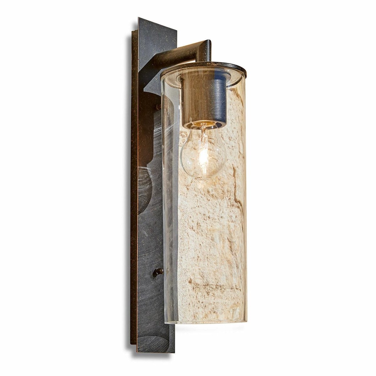 LOBERON Buitenlamp Clisson antiekzwart