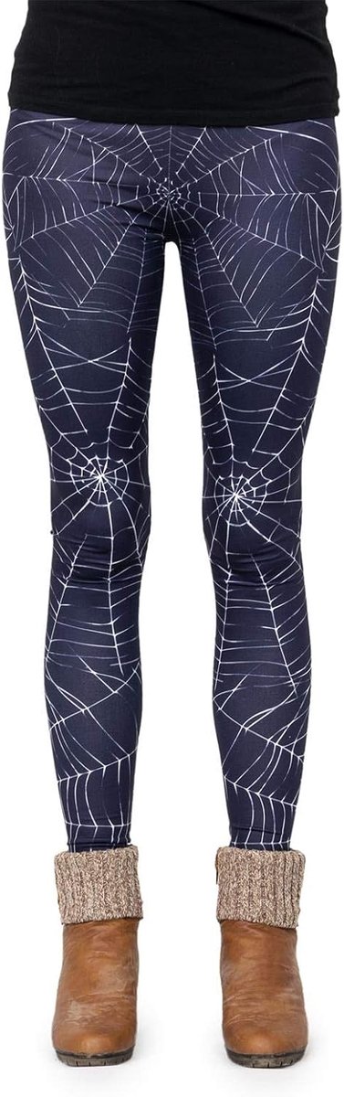 Cosey - bedrukte kleurrijke legging (one size fits all) - ontwerp Halloween