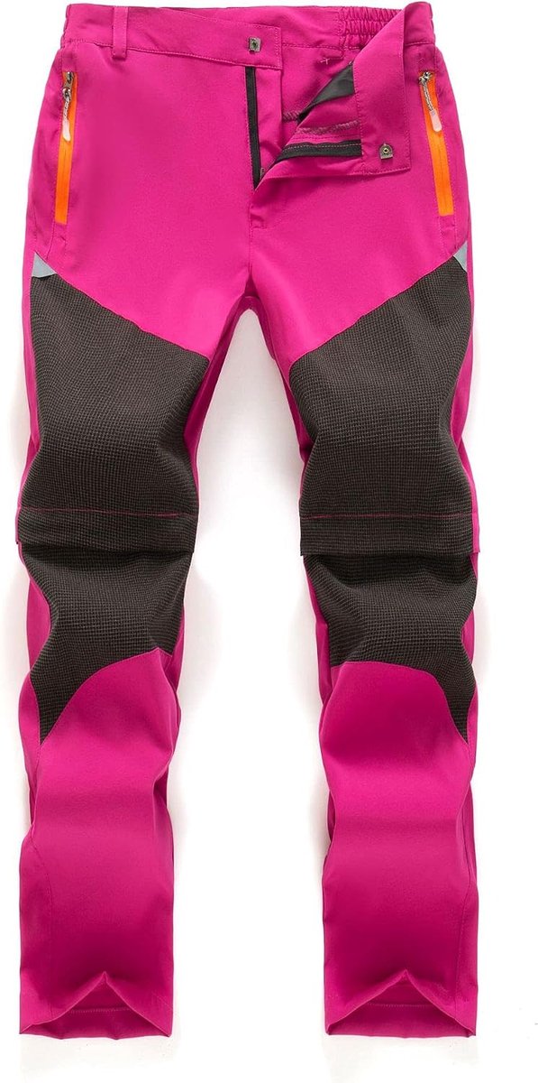 2-in-1 afritsbroek voor kinderen, jongens, meisjes, outdoorbroek, zomer, sneldrogend, wandelbroek, waterdicht