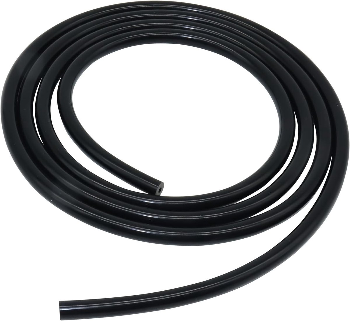 10 mm ID x 16 mm buitendiameter 3 mm wanddikte 3 meter lengte, flexibele siliconen rubberen slang voor water en lucht, voor pomptoevoer (zwart)