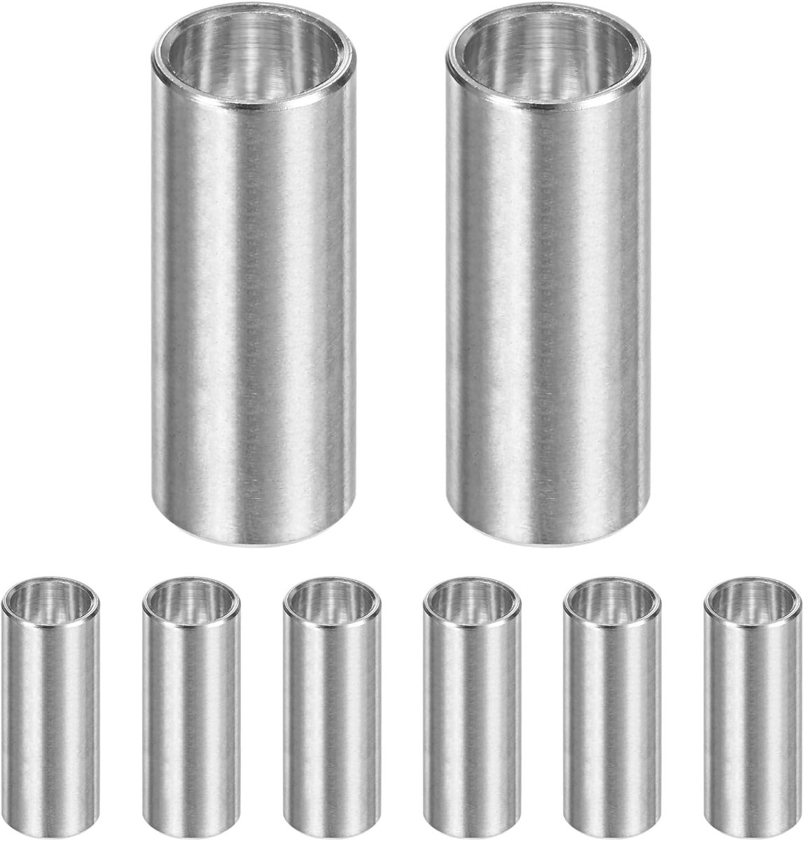 8 STKS M8 304 roestvrijstalen afstandhouders 8 mm ID x 10 mm OD