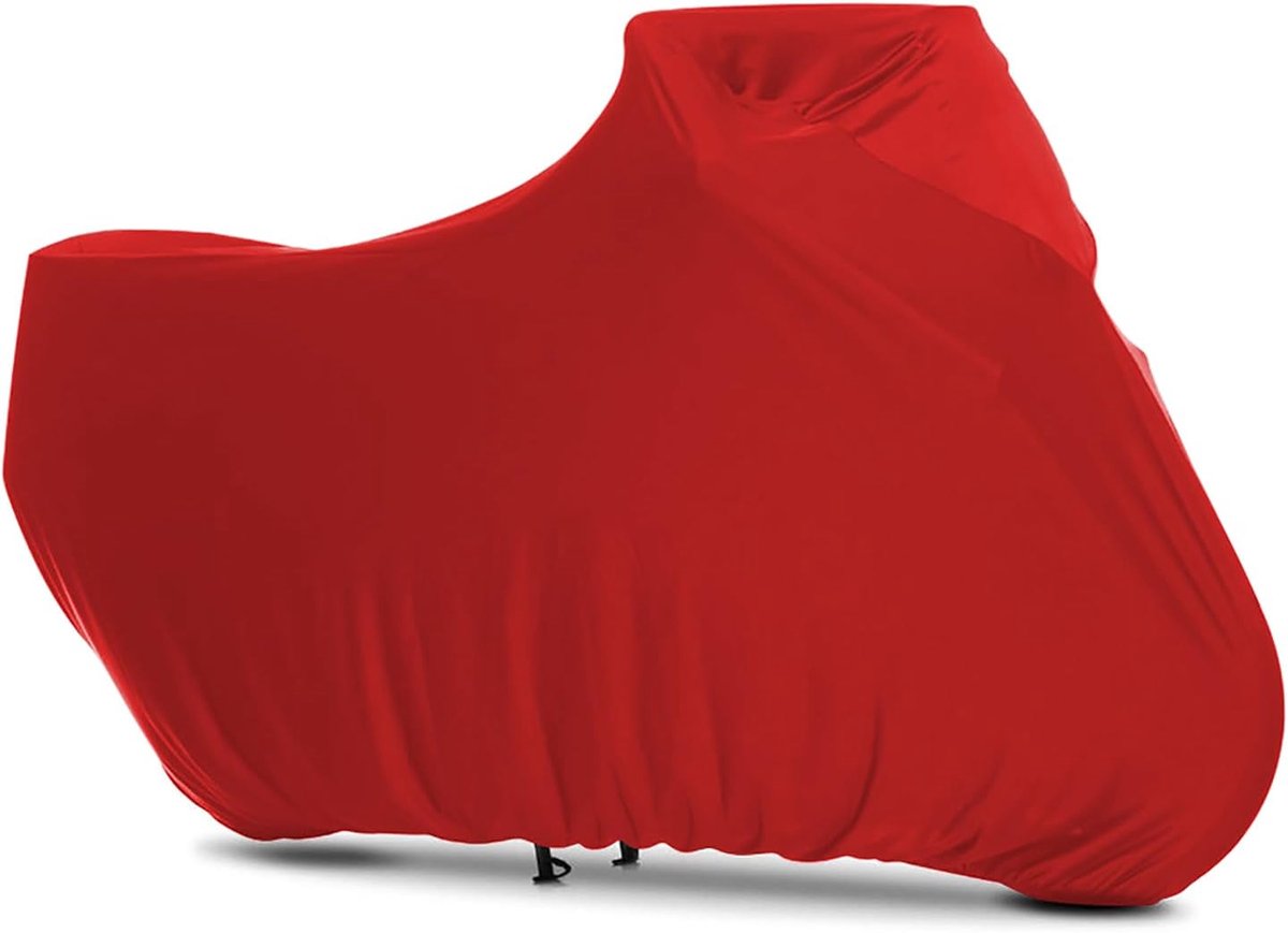 Motorcover 245 x 104 x 125 cm - elastisch velours - ademend - voor binnengebruik