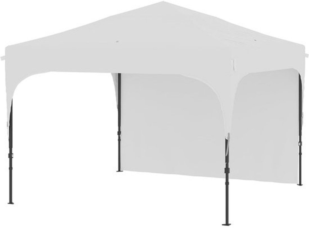 Pop-up tuinpaviljoen 3x3m met zijwand en draagtas - voor feesten en buitenactiviteiten