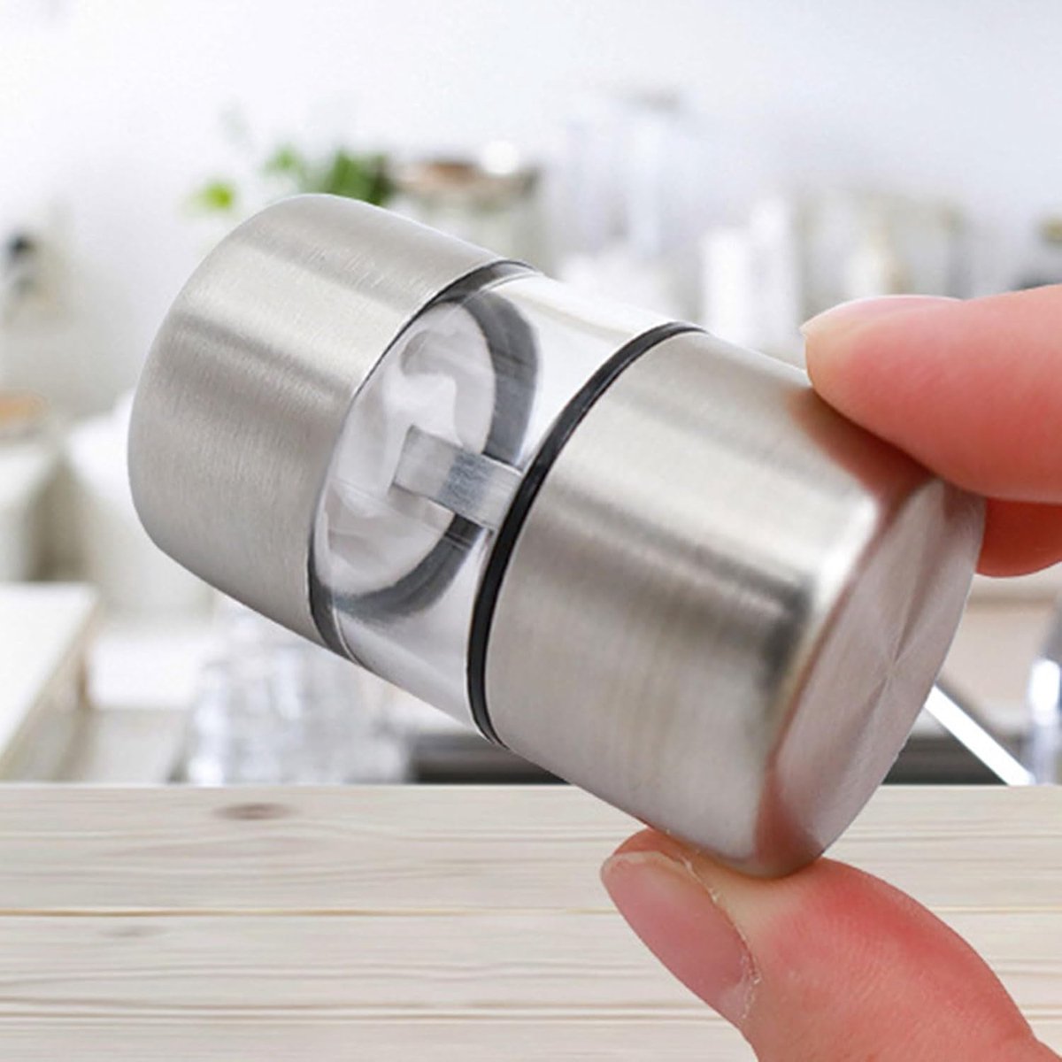 Zout En Peper Grinder Kruiden Tool Rvs Materiaal Mini Kruiden Mill Keuken Koken Tool Voor Keuken