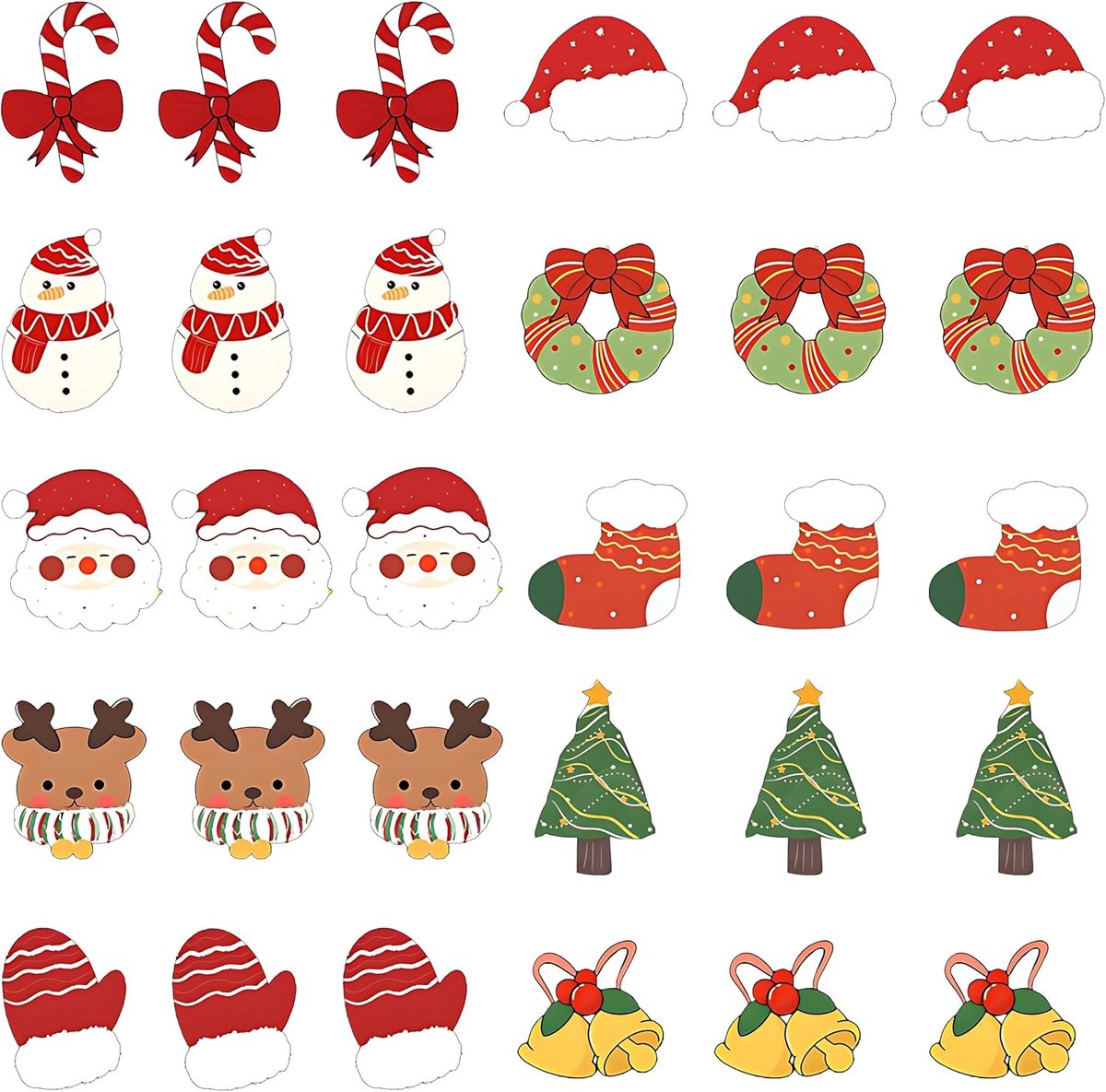Broches, reversspelden, revers, schattige broche voor cartoons, broches, Kerstmis, hert, broches voor cadeau, kerstversiering, M, Acryl, Geen edelsteen