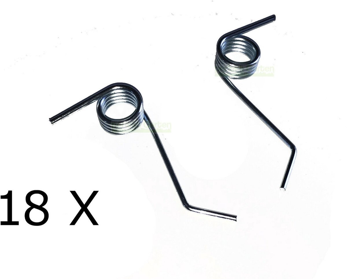 18 stuks veer / tand voor verticuteermachine WOLF-Garten OPTIMA 35VB (35 VB)