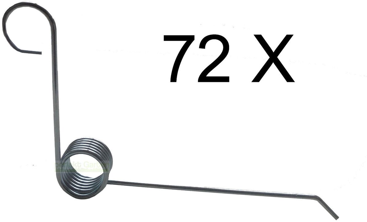 72 X verticuteerveer / tand voor verticuteerrol / verticuteermachine Honda F220 / FG201 / F 220 / FG 201