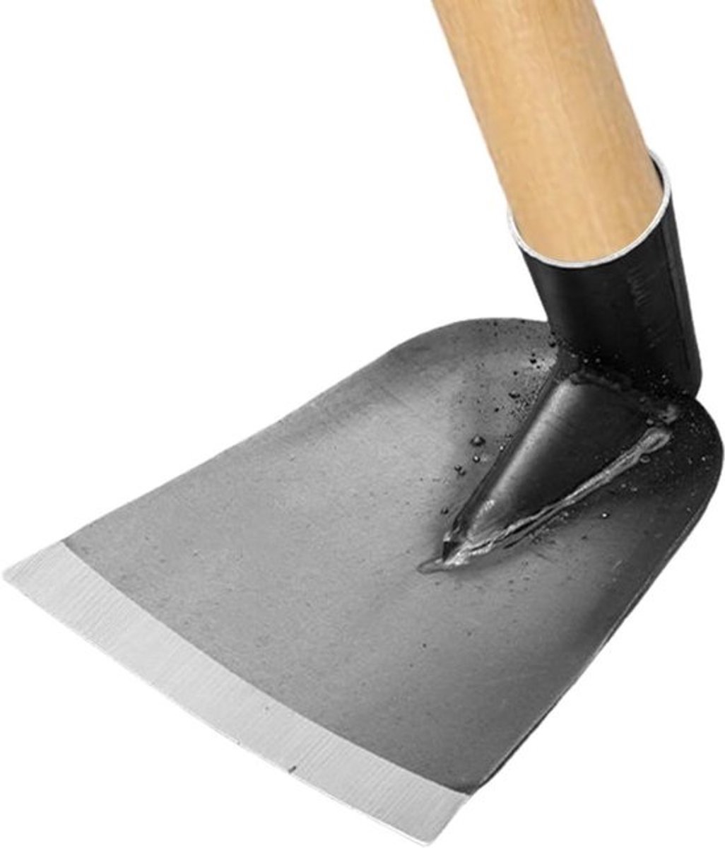 Tuinhak - Onkruidverwijderaar - Voor het losmaken van de bodem - Versterkt mangaanstaal - 8 x 14 x 8 cm - A