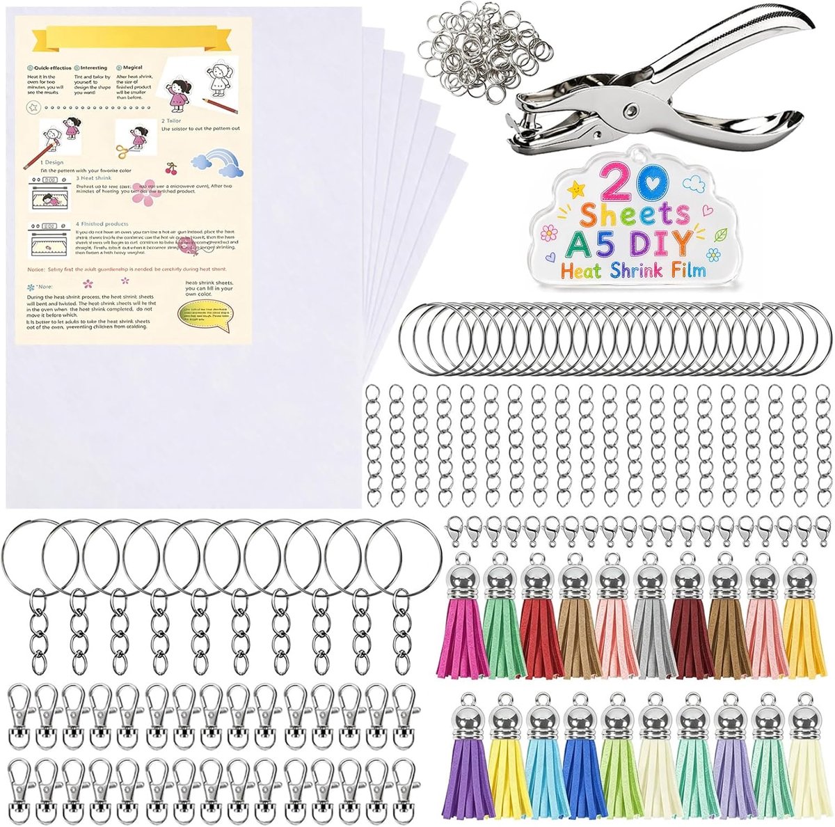 Krimpkous Sleutelhanger Kit
