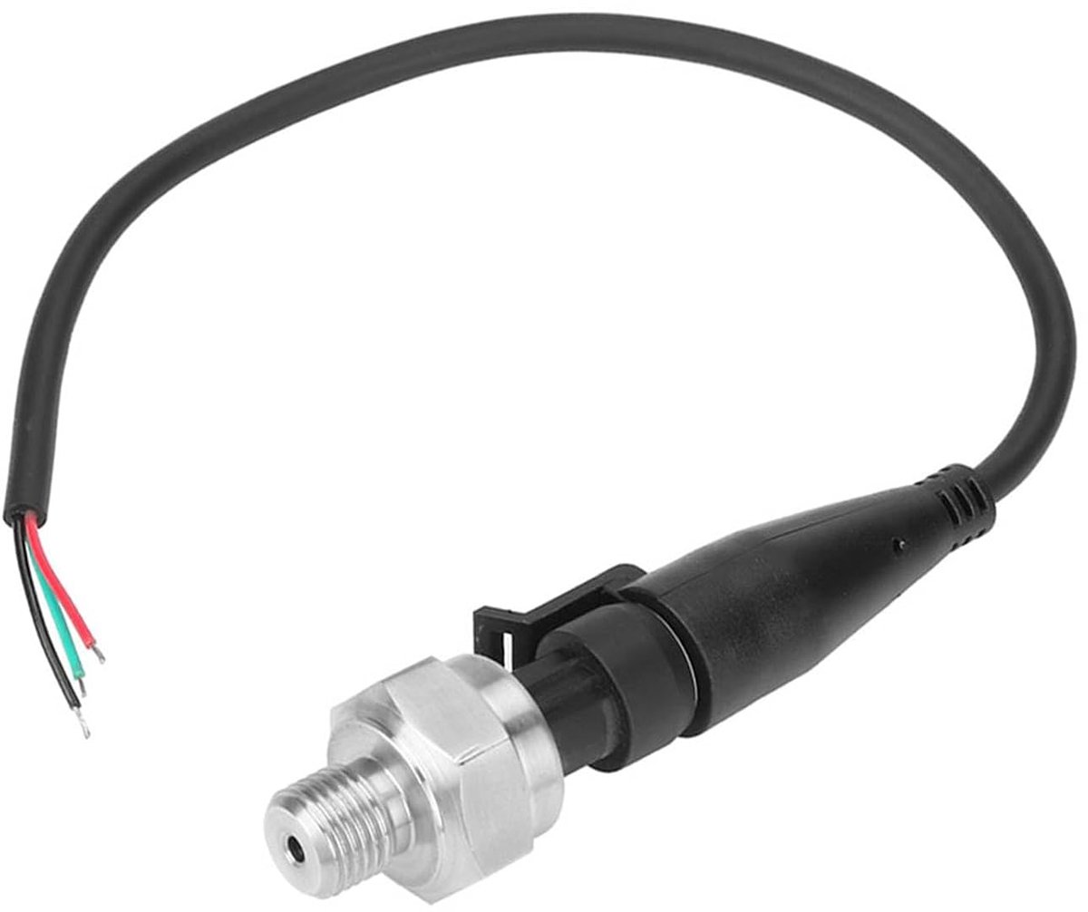 Druksensor 0-80 Psi G1/4 Schroefdraadverbinding Voor Water Lucht Gas Stookolie Industriële Toepassingen Vloeistoffen Gassen Met DC
