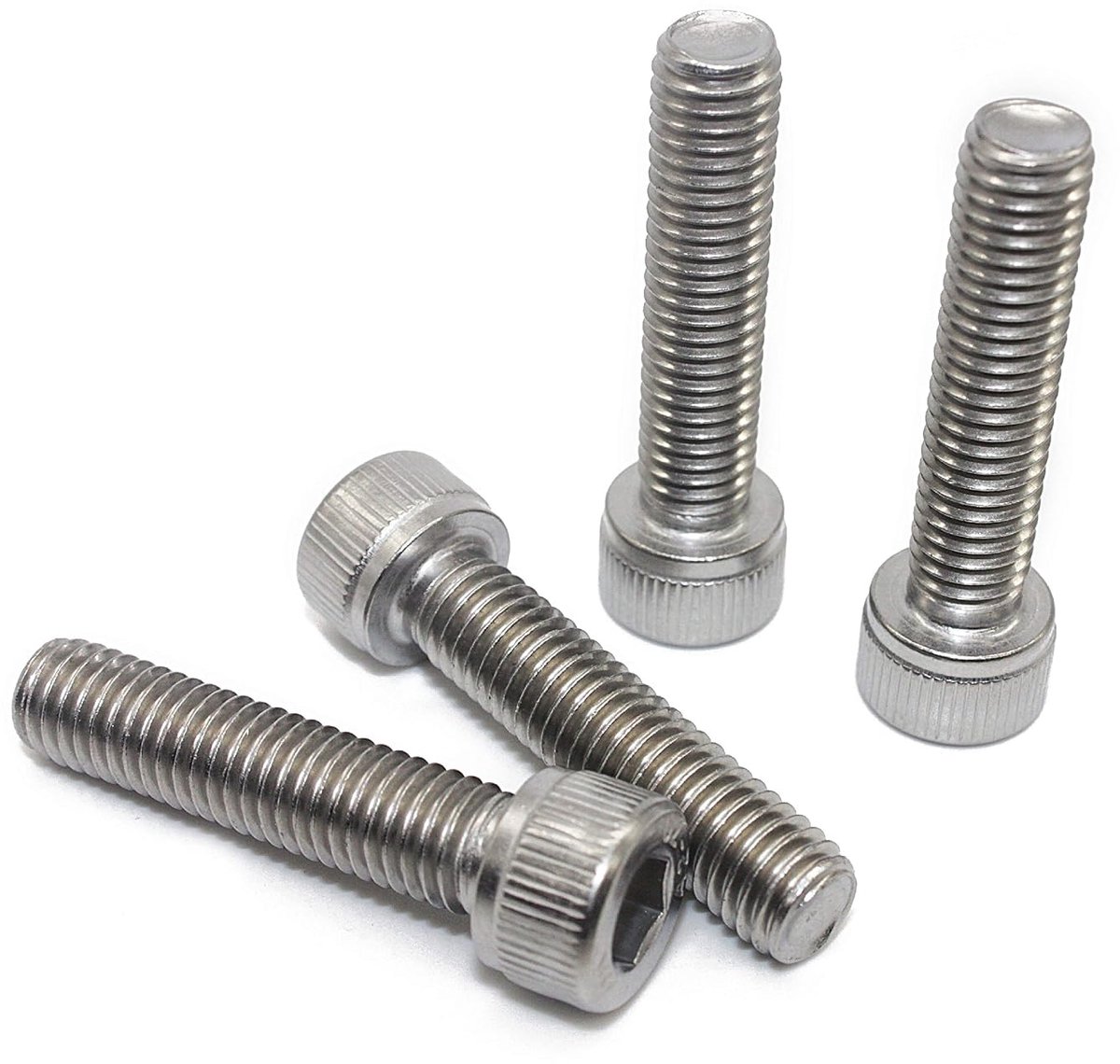 Cilinderkopschroeven met binnenzeskant - M4x40 - (30 stuks) - DIN 912 (ISO 4762) cilinderkopschroeven roestvrij staal A2 V2A