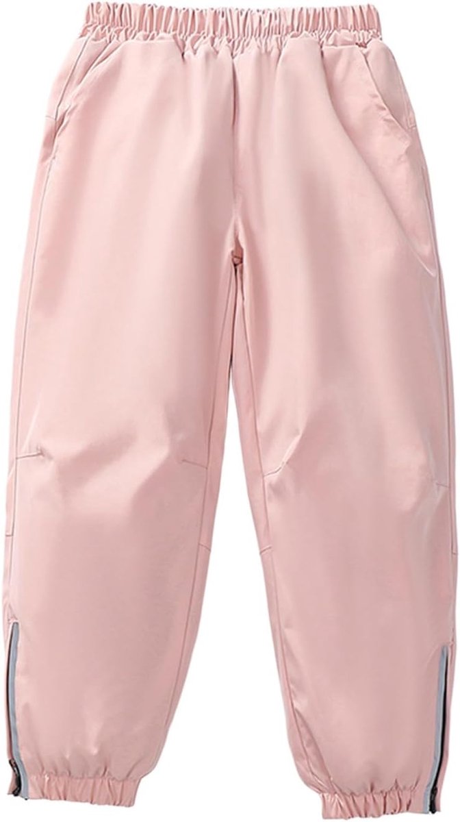 Broek voor meisjes en kinderen, katoen, gestreept, marineblauw, elastische taille, casual en koel, voor zomervakantie en strand, 2-14 jaar, A31