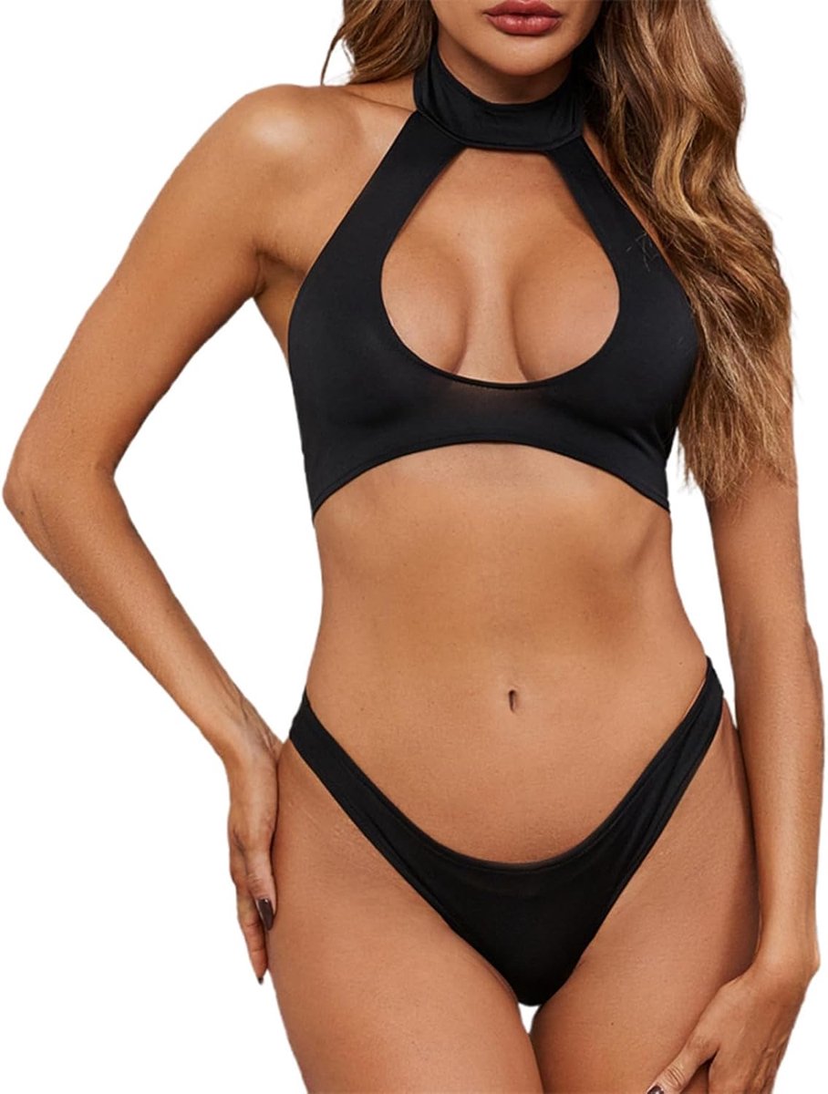 Dameslingerie, kant, babydoll, nachtkleding, babydoll, naadloos, onzichtbaar, sexy, A75