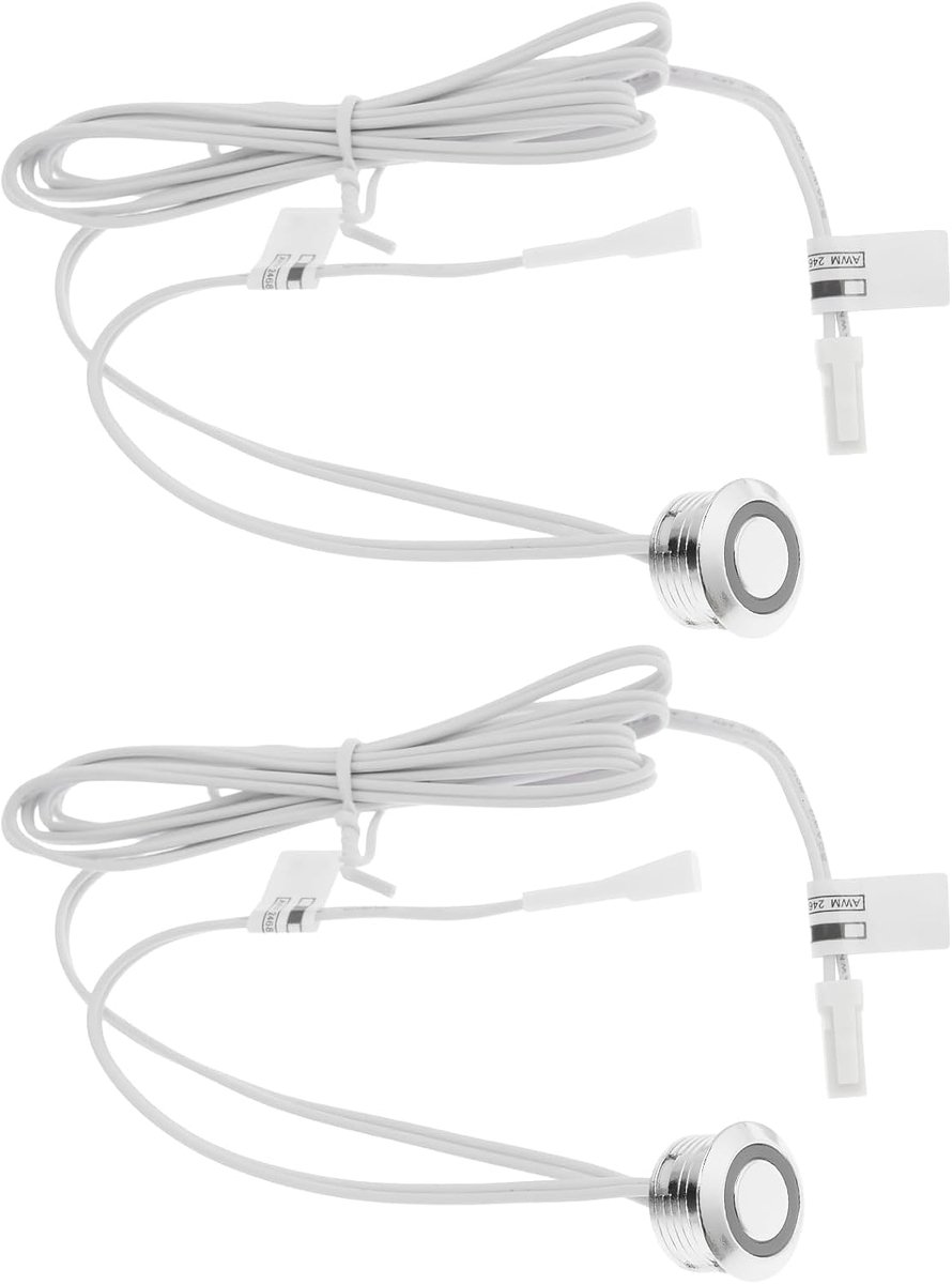 Idea 2 stks 12/24 V Touch Dimmer Sensor Schakelaar voor LED Licht Strips Kast Keuken en Badkamer Verlichting