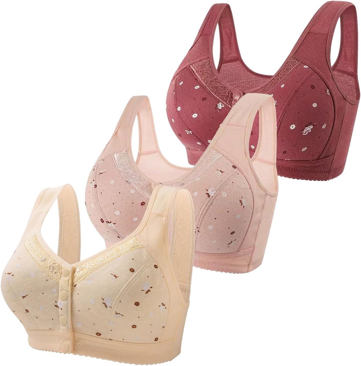 Beha zonder beugel, voor dames, natuurlijke ondersteuning, comfort, onzichtbaar, naadloos, kant, grote maat, mode, Zen A82