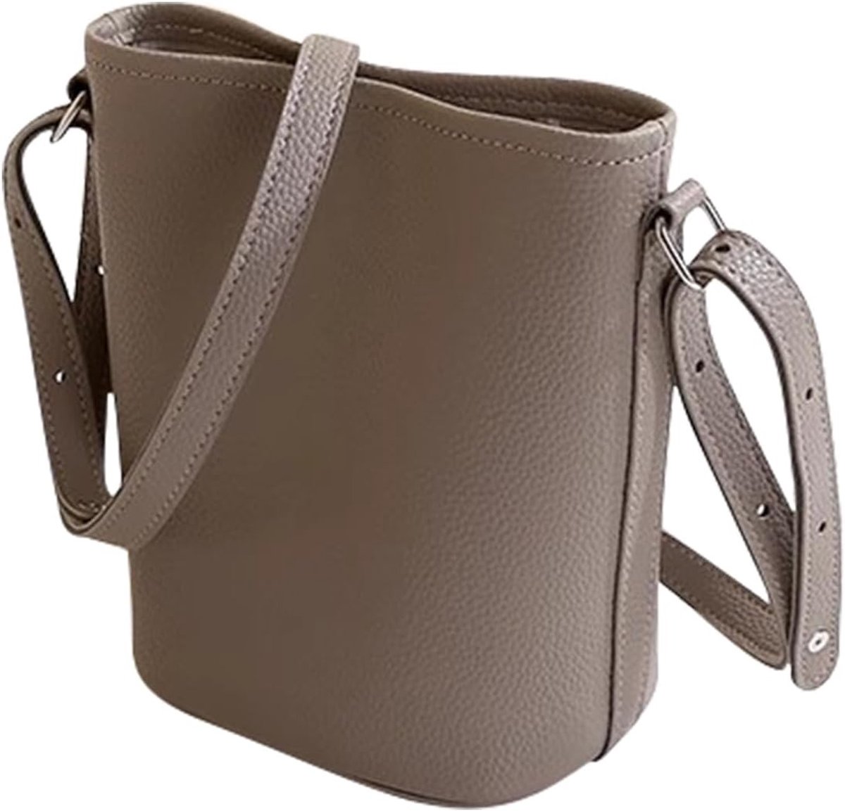 Dames Crossbody Tas in Klein Emmermodel met Binnenvak en Magnetische Sluiting, Verstelbare Schouderriem en Afneembaar Ontwerp