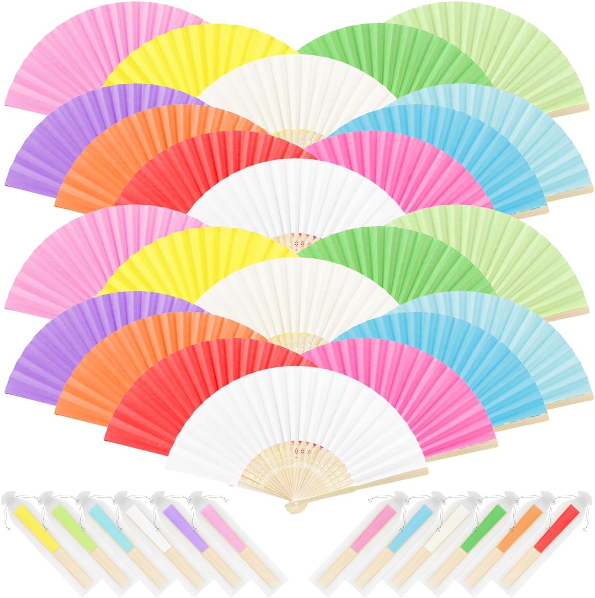 iZoeL wedding hand fan - ShopVlot