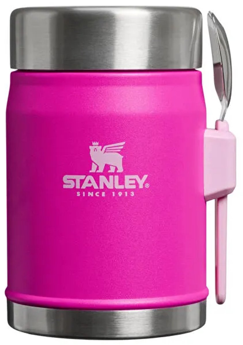 Stanley Classic Legendary Food Jar + Spork 0.4L – Violet Blossom