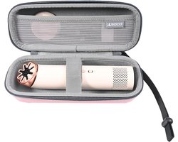 Case hoes voor Dyson HushJet Mini Cool Fan - Roze - Schokabsorberend - Beschermt je ventilator - m-winkel