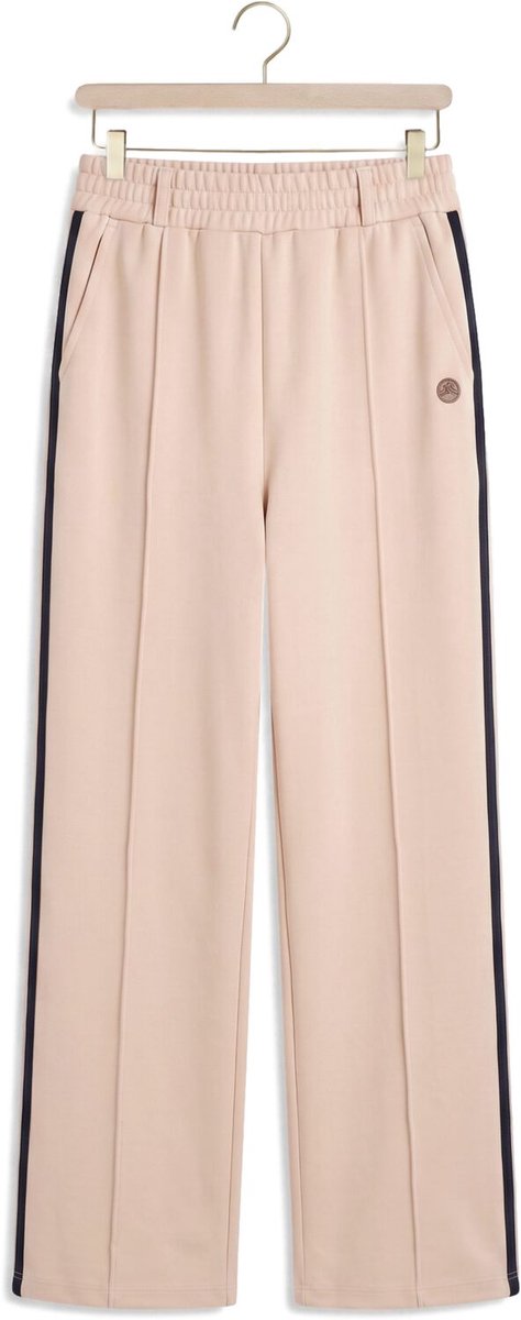 Nono Sayla Wide Leg Interlock Pants Broeken Meisjes - Beige - Maat 146/152