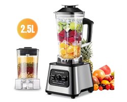 Production of Ideas Smoothie Blender - Krachtig - Multifunctioneel - 6000W - 2,5 Liter Mixer Voor Bevroren Fruit - Soepen - Sauzen - Cocktails