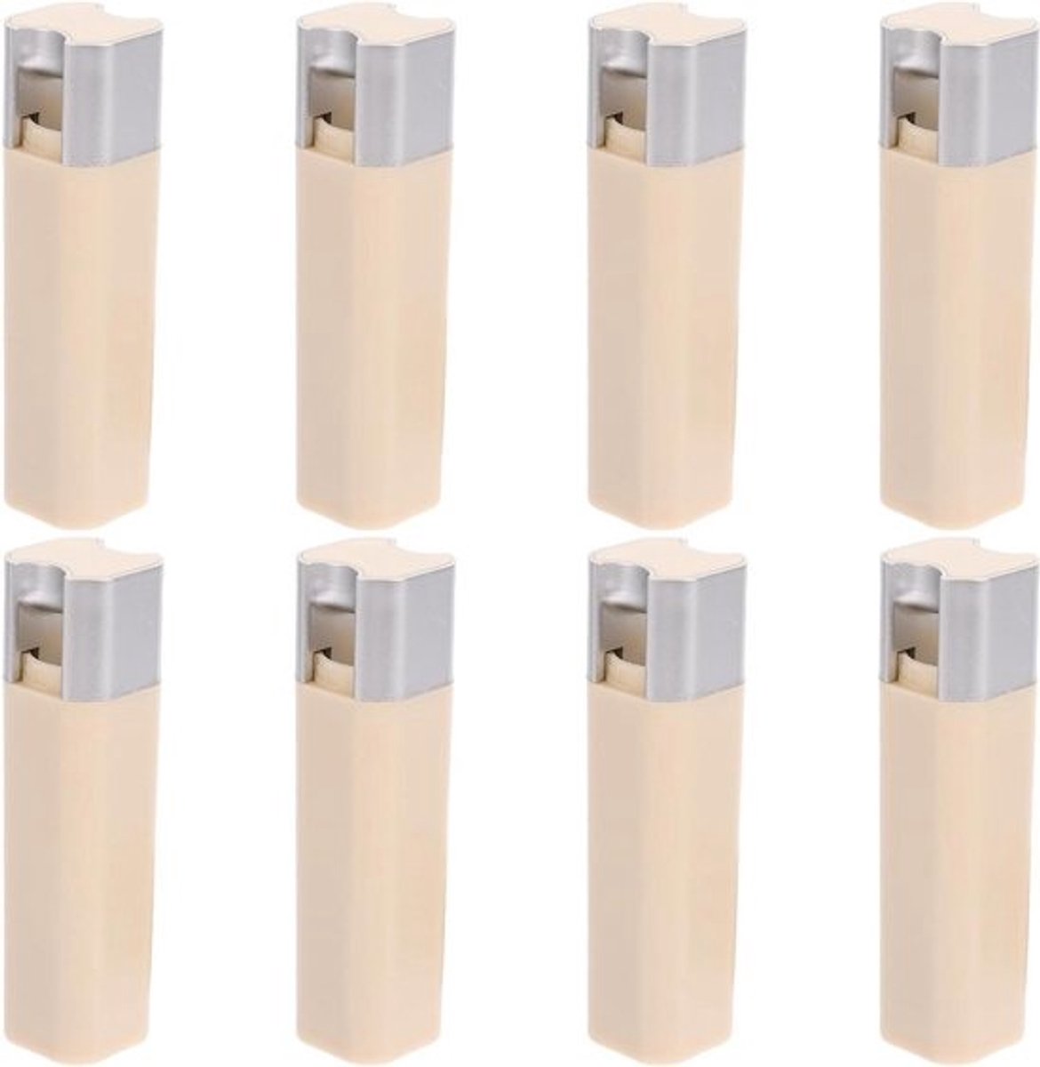 Trekkoorden voor jaloezieën - Accessoires voor raambekleding - Afwerking voor raamdecoratie - Universele stijl - 8 stuks - Beige