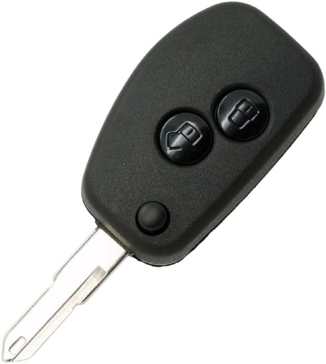 Modified Upgraded Flip Key Shell Compatible with RENAULT 2-Button Keyless Entry Remote Key Case Fob SS352B - ShopVlot