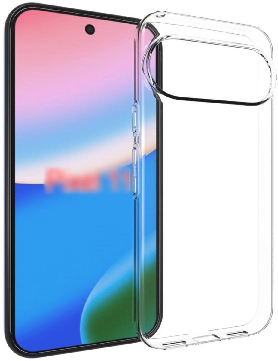 Mobigear Doorzichtig Hoesje geschikt voor Google Pixel 11 Telefoonhoesje Flexibel TPU | Mobigear Basics Backcover | Doorzichtig Telefoonhoesje Pixel 11 | Pixel 11 Case | Back Cover - Transparant