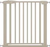 LUVION® Safety Gate Plus Traphekje – Klembevestiging (Zonder Boren Mogelijk) – 76–82,9 cm – Beige