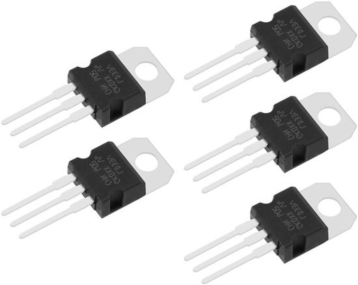 Spanningsregelaar - Stroomregelaar - Voor reparatie van elektronica - Laag spanningsverlies - 5 stuks - Niet van toepassing